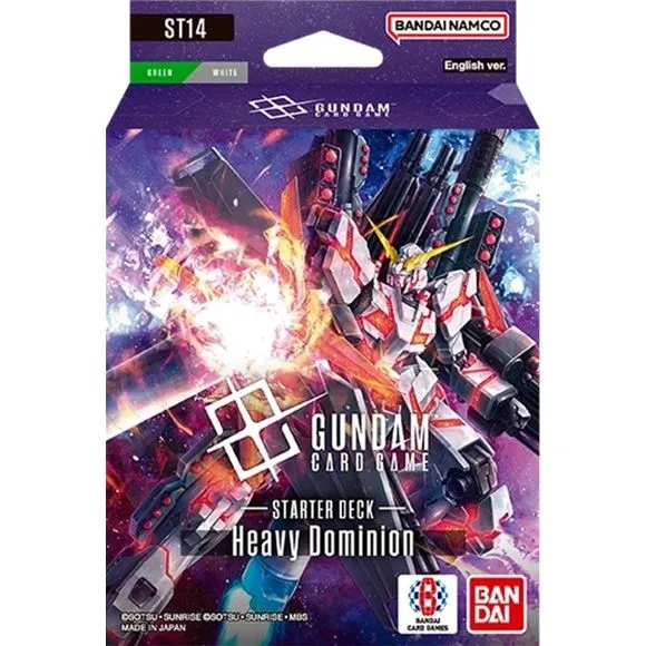 Gundam Card Game Starter Deck Heavy Dominion [ST14] English