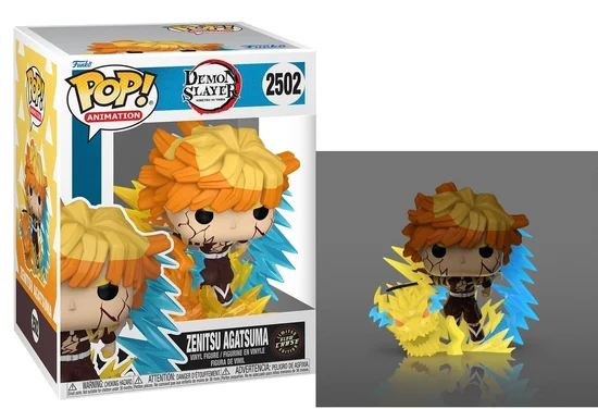Demon Slayer: Kimetsu no Yaiba POP! Premium Vinyl Figure Zenitsu Chase Ver. (Glow) 9 cm