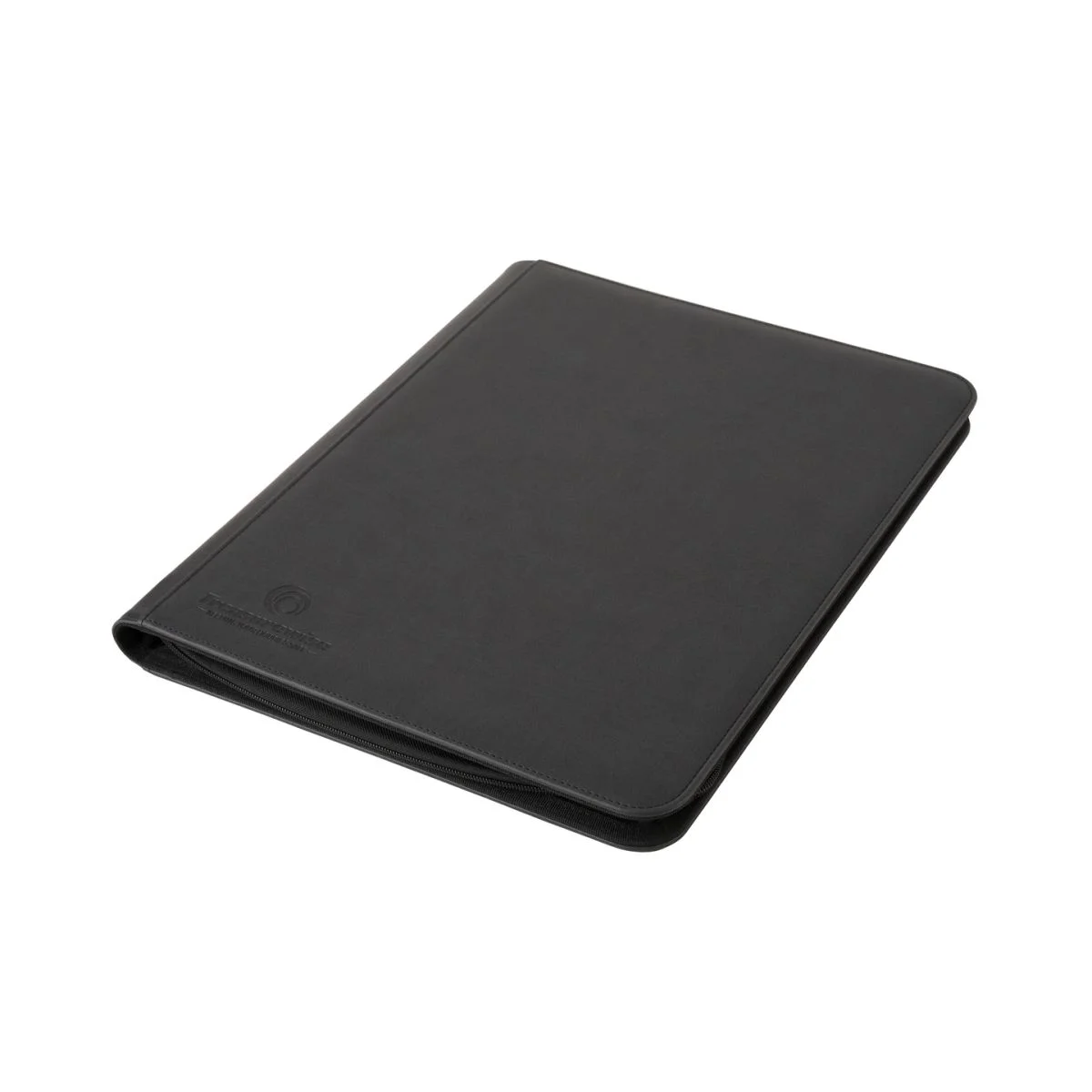 TreasureWise 9-Pocket WiseGuard Zip Toploader Binder (216 Toploaders) - Black
