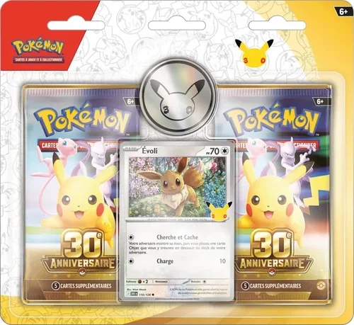 Pokémon TCG - 30th Celebration 2-Pack Blister - Francês