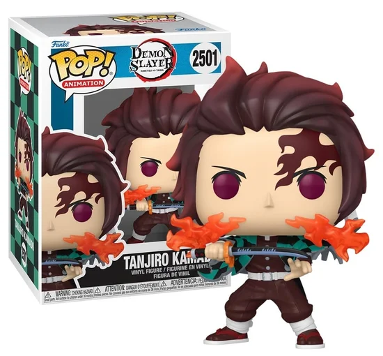 Demon Slayer: Kimetsu no Yaiba - The Movie POP! Animation Vinyl Figure Tanjiro 9 cm