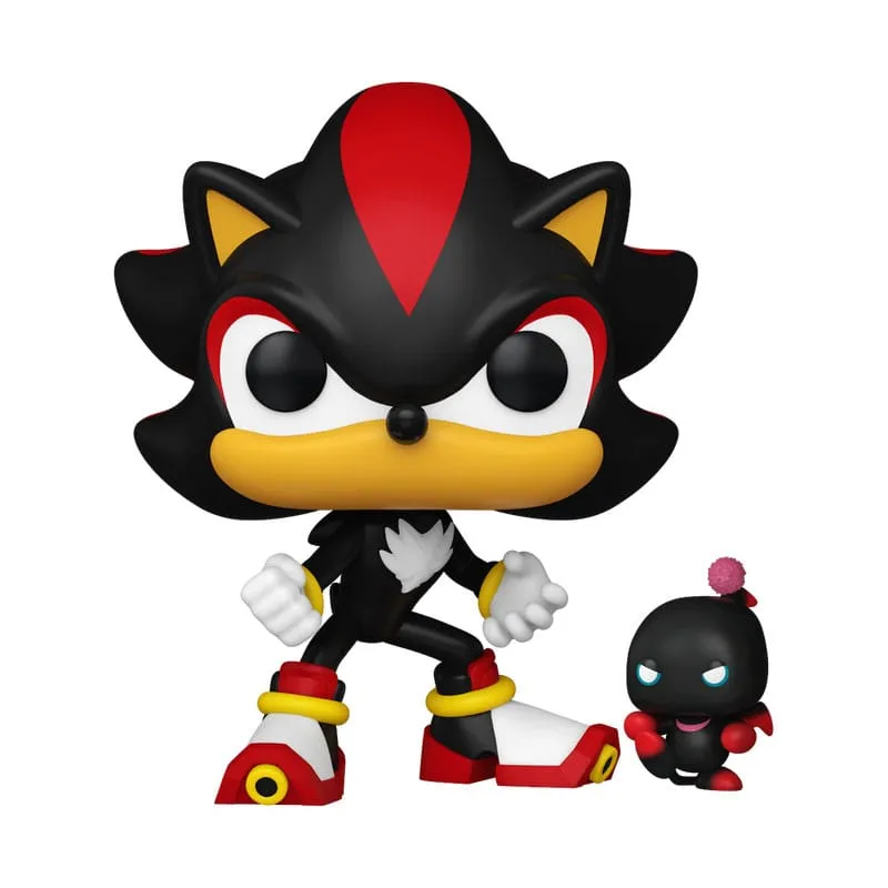 Sonic The Hedgehog POP & Buddy! Vinyl Figure Shadow with DChao 9 cm