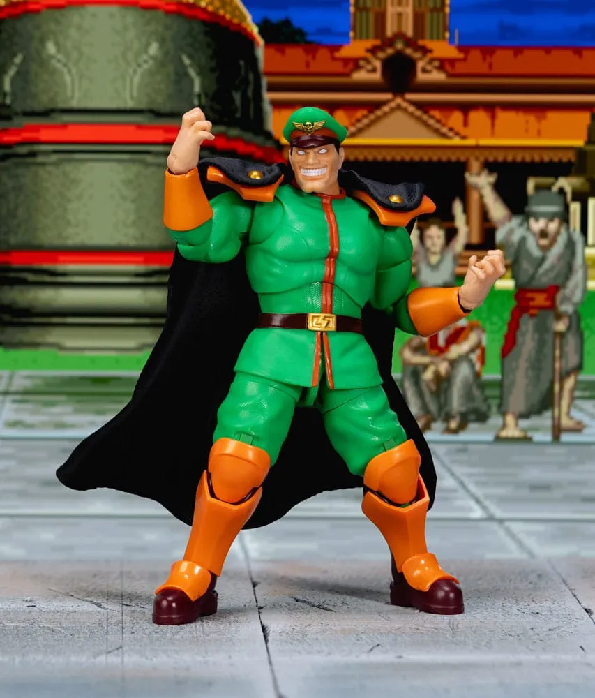 Ultra Street Fighter II: The Final Challengers Action Figure M. Bison Deluxe 15 cm