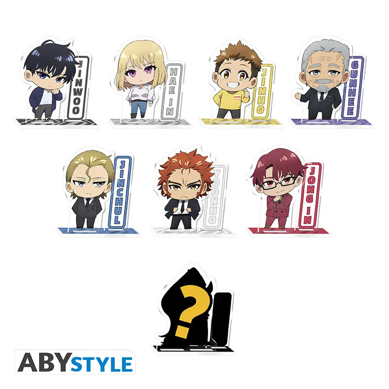 SOLO LEVELING - Mini Acrylic Stand 5cm Surprise bag - 1 Unidade Aleatória