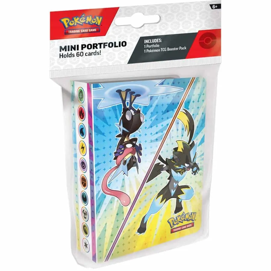 Pokemon TCG - Pitch Black: Portfolio - 1 Pitch Black Booster + Mini Portfolio - English