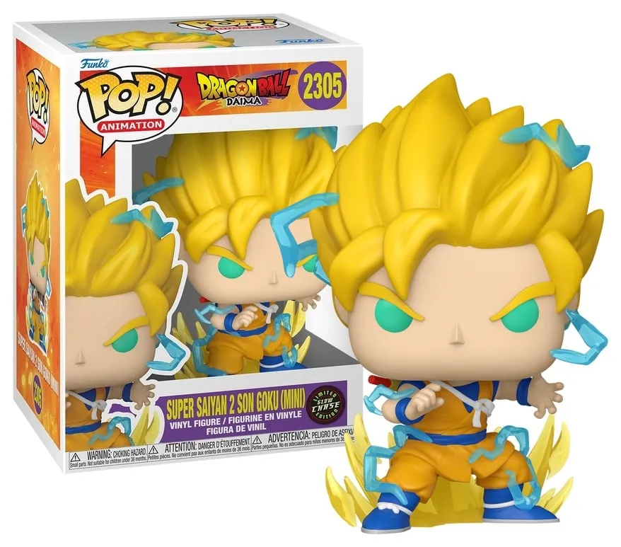 Dragon Ball Daima POP! Animation Vinyl Figure SS Son Goku 9 cm Chase Ver.