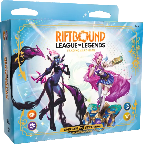 Riftbound: League of Legends TCG - Radiance Evelynn vs Seraphine Showdown Decks English