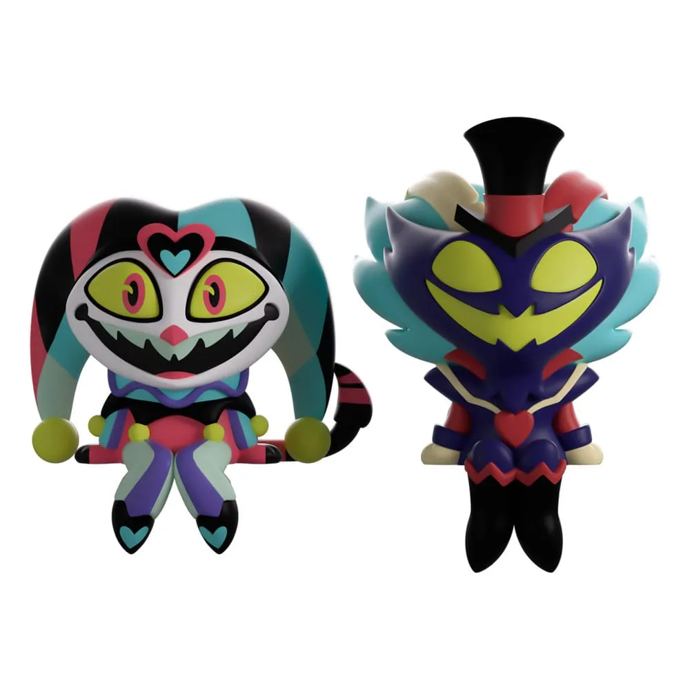 Helluva Boss Vinyl Figures Fizz & Ozzie Monitor Buddiez 5 cm