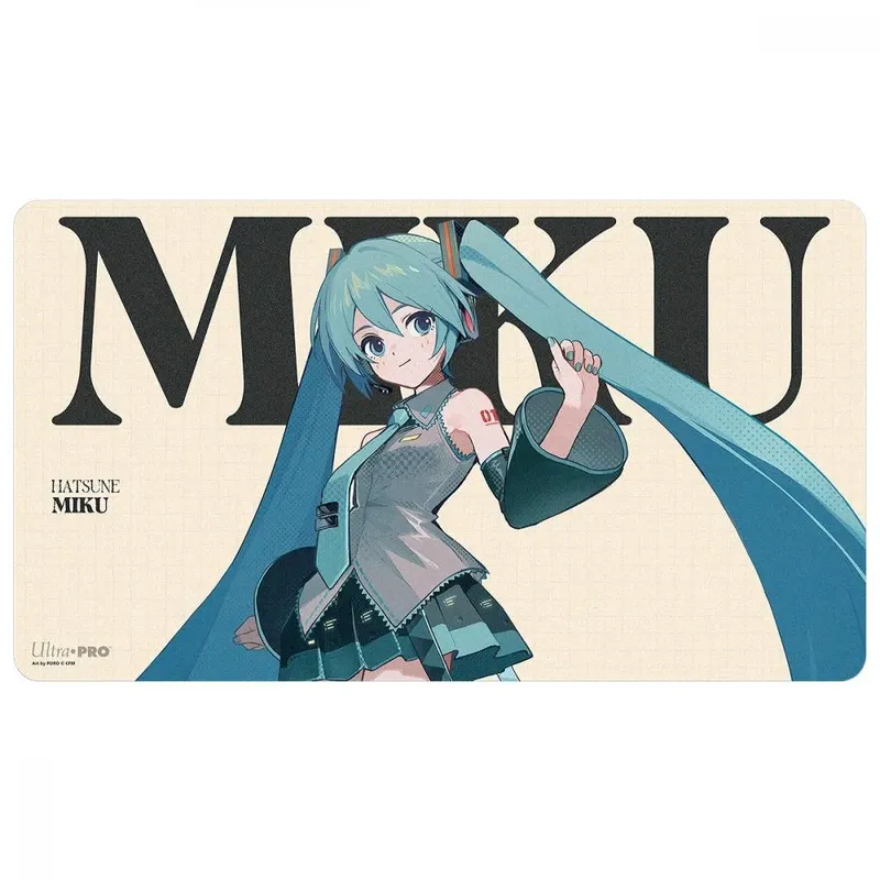 Ultra Pro - Hatsune Miku - Retro Soundscapes: Hatsune Miku Playmat for Tabletop Gaming (60 x 34 cm)