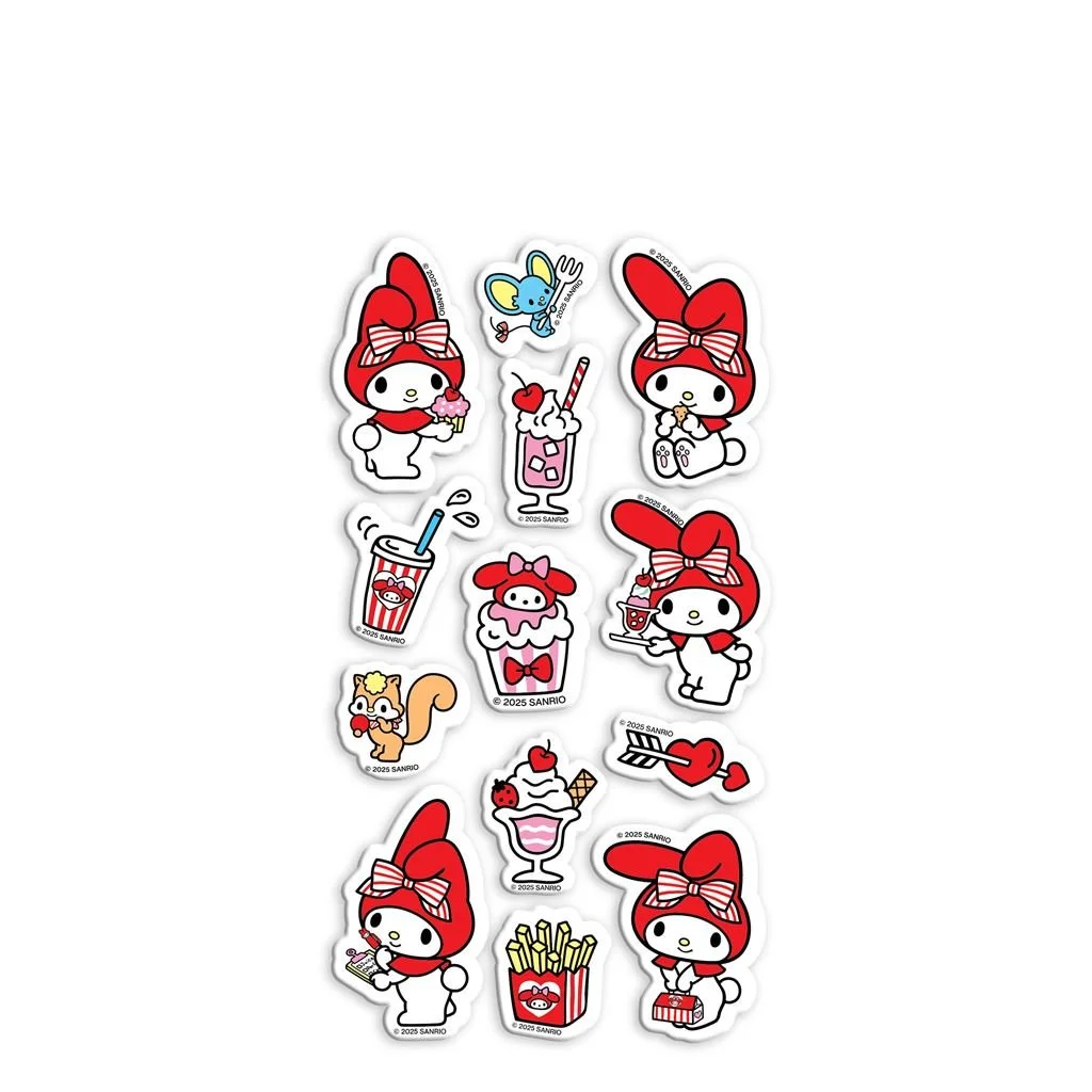 Conbini - MY MELODY - Puffy Stickers
