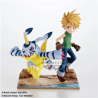 Figura Yamato & Gabumon Adventure Archives Digimon Adventure 15cm