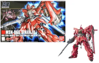 GUNDAM - 1/144 HGUC Sinanju - Model Kit 13cm