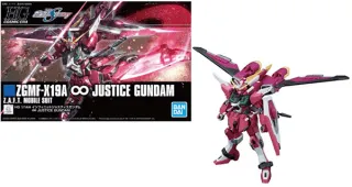GUNDAM - HG 1/144 ZGMF-X19A Infinity Justice Gundam - Model Kit
