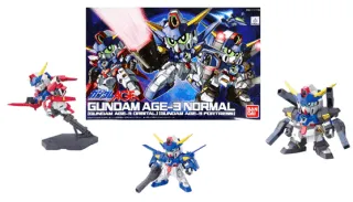 GUNDAM - SD Gundam BB Senshi Gundam Age-3 - Model Kit