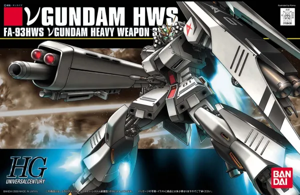 GUNDAM - HGUC 1/144 FA-93HWS vGundam Heavy Weapon - Model Kit