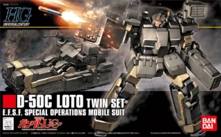 GUNDAM - HGUC 1/144 D-50C Loto Twin Se E.F.S.F. - Model Kit