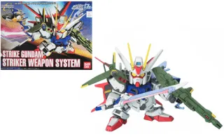 GUNDAM - SD Gundam Strike Gundam Striker Weapon System - Model Kit