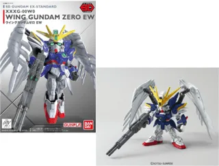 GUNDAM - SD Gundam EX-Standard 004 Wing Gundam Zero (EW) - Model Kit