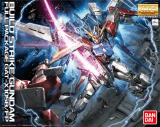 GUNDAM Build Fighters - Model Kit - MG 1/100 - Strike Gundam Full Pack