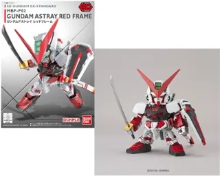 GUNDAM - SD Gundam Ex-Standard Gundam Astray Red Frame - Model Kit
