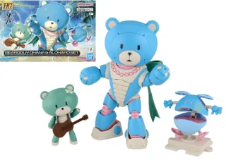 GUNDAM - HG 1/144 Beargguy Ohana & Aloharo Set - Model Kit