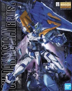 GUNDAM - MG 1/100 Gundam Astray Blue Frame 2nd Revise - Model Kit 18cm