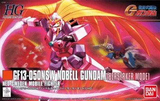 GUNDAM - 1/144 HGUC Nobell Gundam Berserker Mode - Model Kit 13cm