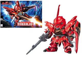 GUNDAM - SD - BB365 Sinanju - Model Kit - 8cm