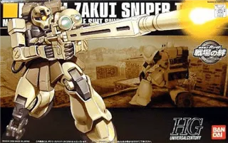 GUNDAM - HGUC 1/144 MS-05L Zaku I Sniper Type - Model Kit