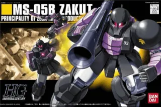 GUNDAM - HGUC 1/144 MS-05B Zaku 1 - Model Kit