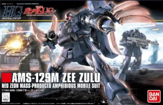 GUNDAM - 1/144 HGUC ZEE ZULU - Model Kit