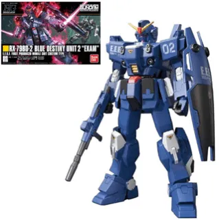 GUNDAM - HG RX-79BD-2 Blue Destiny Unit 2 'EXAM' 1/144 - Model Kit