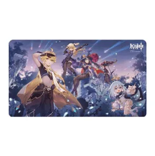 Genshin Impact Unreconciled Stars Mousepad Aether  Fischl  Mona  Paimon & Scaramouche 70 x 40 cm
