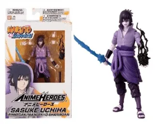 NARUTO - Uchiha Sasuke Rinnegan "7th Wave" - Figure Anime Heroes 17cm