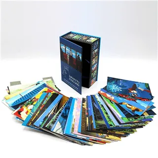STUDIO GHIBLI - box of 100 collector's postcards