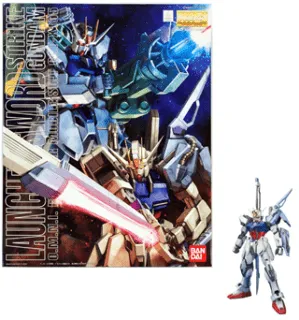 GUNDAM - MG 1/100 Strike Gundam Launcher / Sword - Model Kit