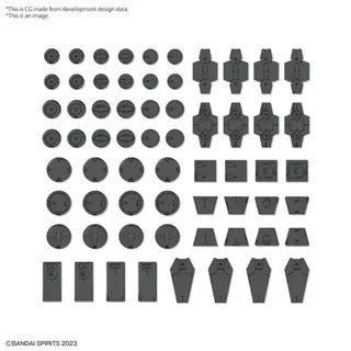 30MM - Customize Material (Decoration Parts 1 Gray) - Model Kit