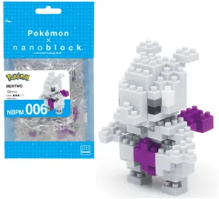 POKEMON - Mewtwo - Figure Nanoblock 10cm