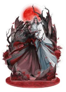 Grandmaster of Demonic Cultivation Acrylic Stand Wei Wuxian & Lan Wangji 5th Anniversary Ver. 20 cm