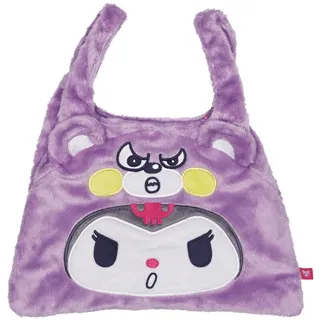 SANRIO - Kuromi - Mini Fur Tote bag