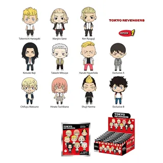Tokyo Revengers PVC Bag Clips Series 01 - 1 Unidade