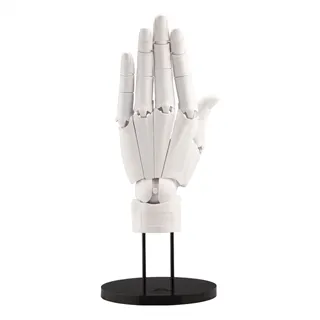 Takahiro Kagami PVC Artist Support Item Hand 1/1 Model/L White 21 cm