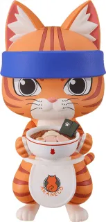 Red Cat Ramen Nendoroid Action Figure Bunzo 10 cm
