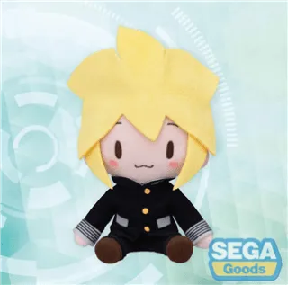 Character Vocal Series 02: Kagamine Rin/Len Fuwa Petit Mini Plush Figure Kagamine Len Uniform Ver. (EX) 16 cm