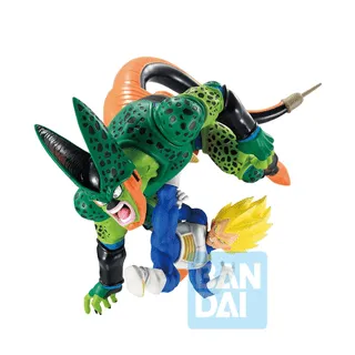 DRAGON BALL Z - Vegeta VS Cell - Figure Dragon History II 17cm