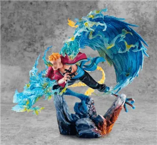 One Piece P.O.P MAS Maximum PVC Statue Marco the Phoenix Leader of 1st group of Whitebeard Pirates 32 cm