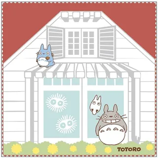 MY NEIGHBOR TOTORO - Satsuki & Mei home - Mini Towel 25x25cm