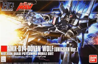 GUNDAM - HGUC 1/144 MX-014 Doven Wolf Unicorn Version