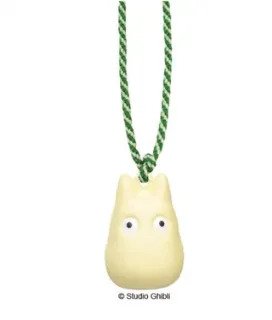 MY NEIGHBOR TOTORO - White Totoro - Strap Bell Netsuke