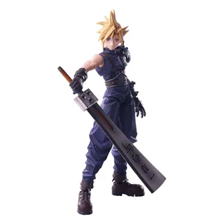 Final Fantasy VII Bring Arts Action Figure Cloud Strife Hardedge Ver. 15 cm